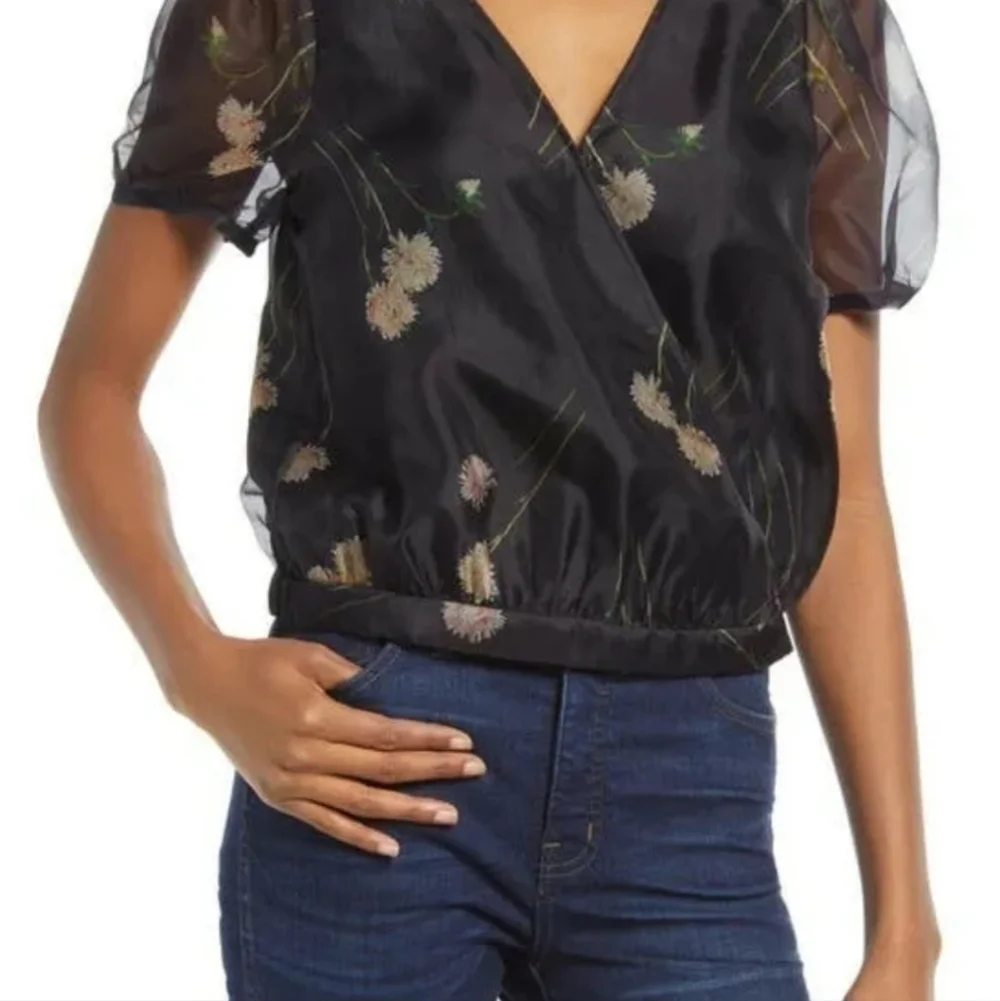 Madewell silk organza